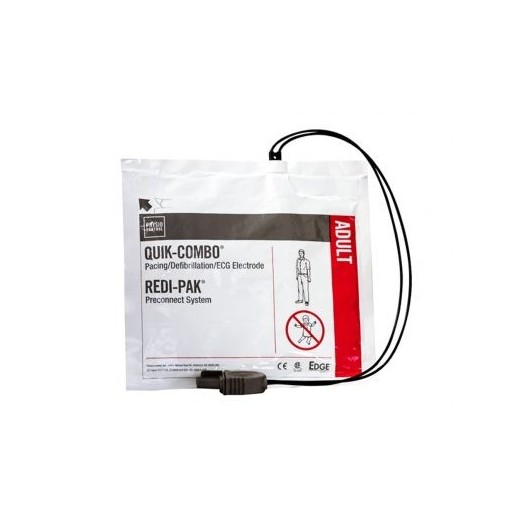 Elettrodi Adulto 1 coppia + Ricarica Charge-Pak (24 mesi) per LIFEPAK CR PLUS