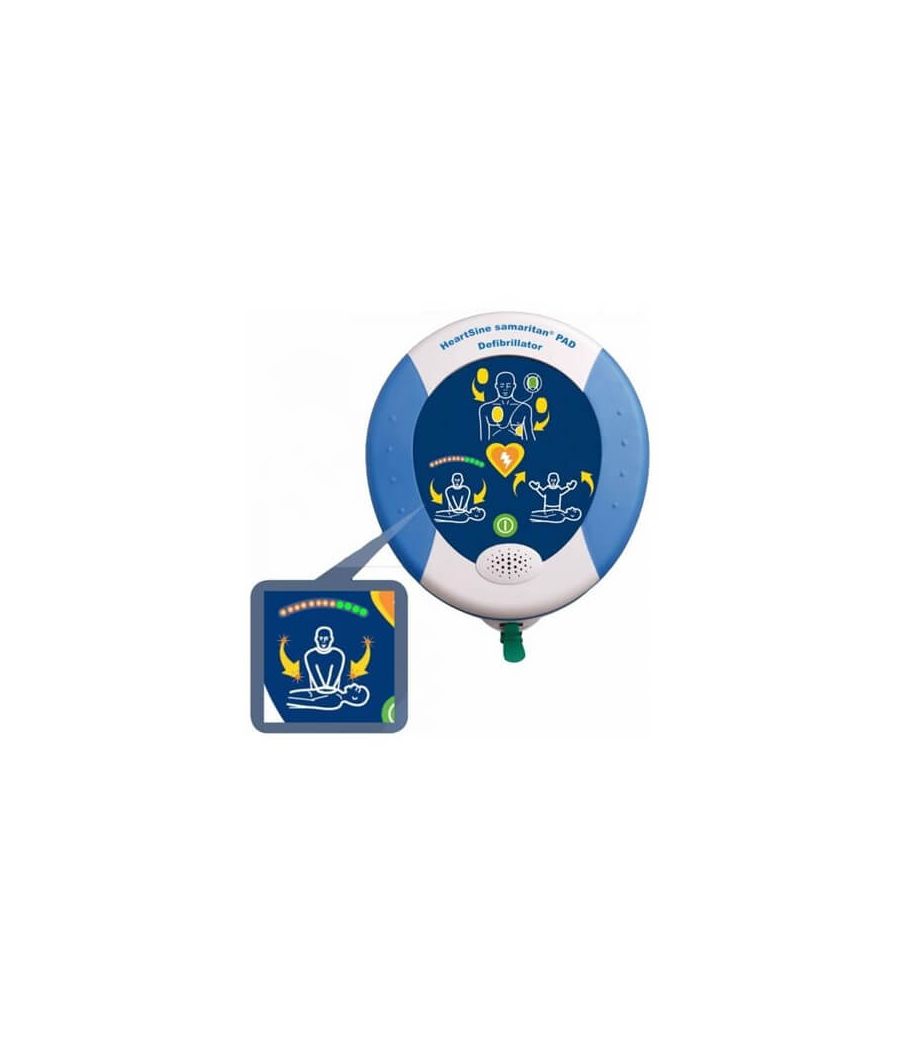 DEFIBRILLATORE SEMIAUTOMATICO HEARTSINE SAMARITAN PAD 500P