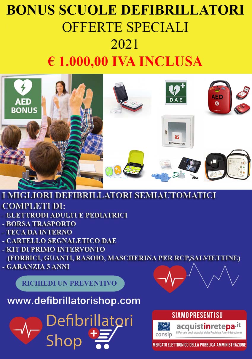 promo defibrillatori scuole